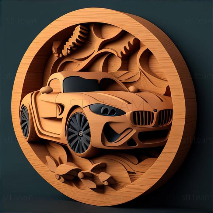 3D модель BMW Z4 (STL)